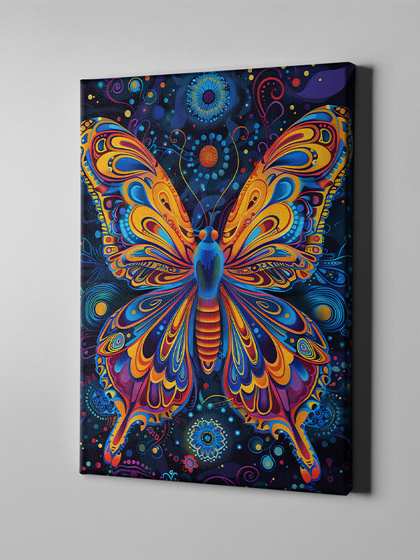 Trippy Butterfly canvas art