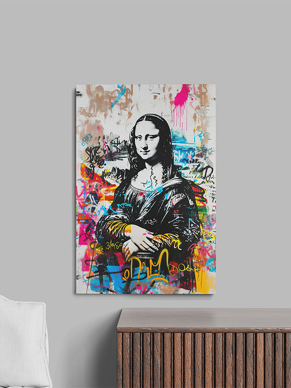 mona lisa painting.