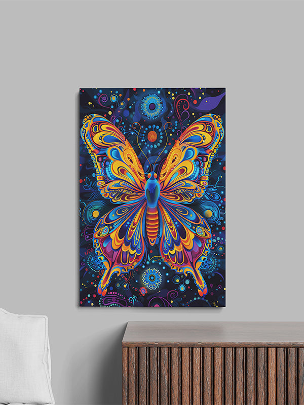 Trippy Butterfly canvas art