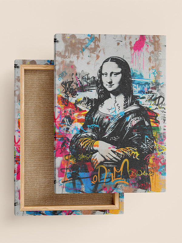 mona lisa painting.