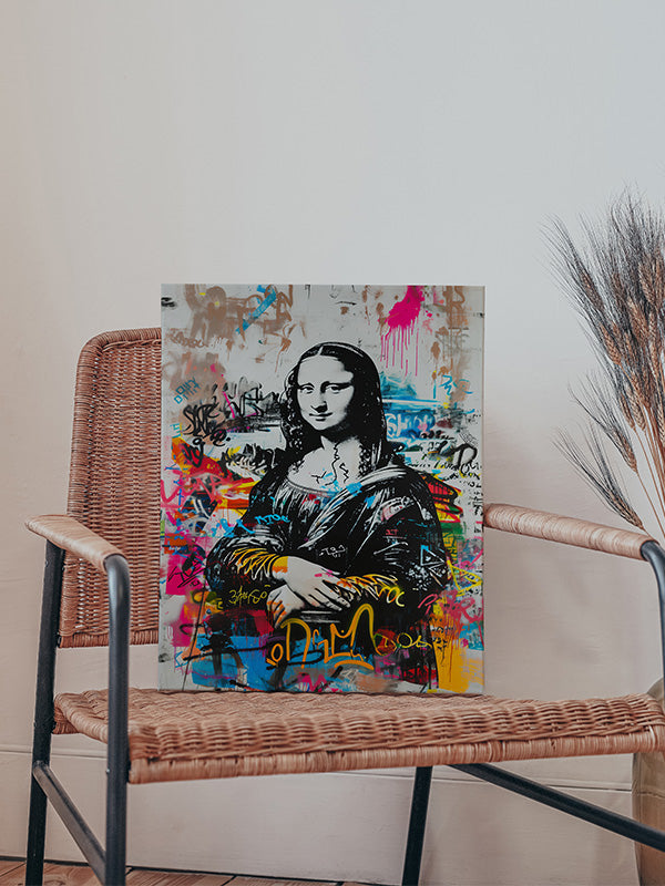 mona lisa painting.