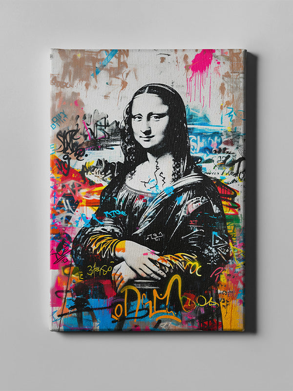 mona lisa painting.