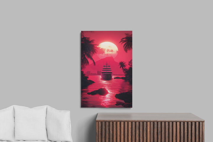 Contemperory Vibrant Modern Art Aesthetic Wall Art