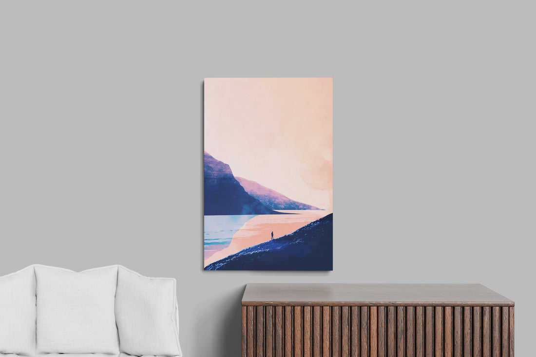 Master Flame Dreamscape Contemporary Modern Art Aesthetic Wall Art