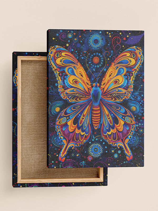 Trippy Butterfly canvas art