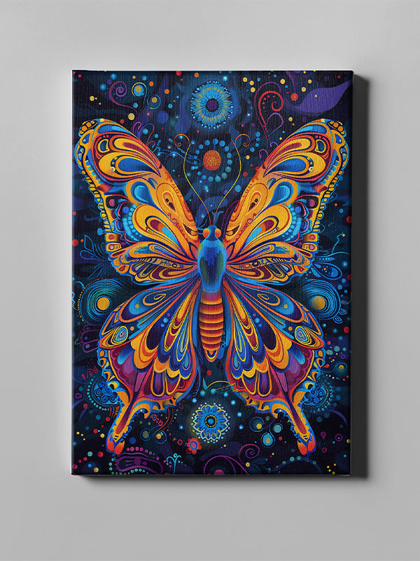 Trippy Butterfly canvas art