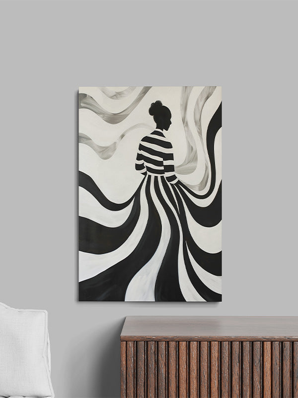 Black, Master Flame ,Modern Art Aesthetic Wall Art Poster for Living Room Home & Wall Decor