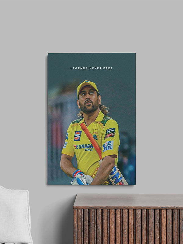 Legend Never Fade - Ms Dhoni
