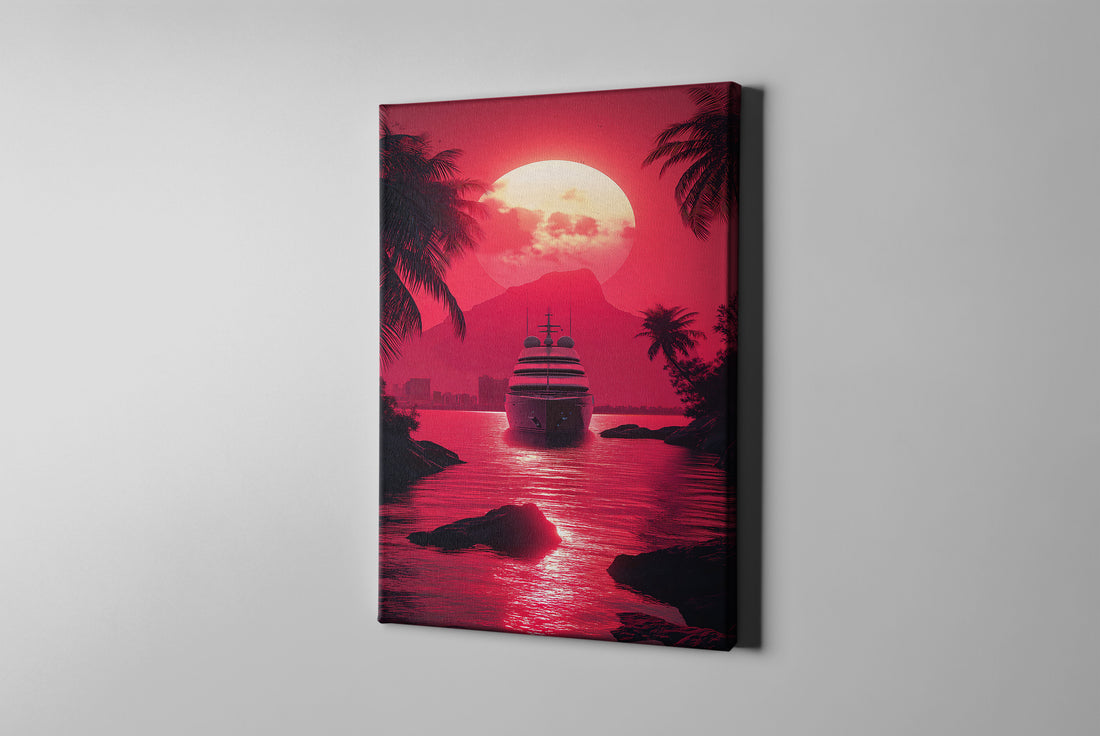 Contemperory Vibrant Modern Art Aesthetic Wall Art