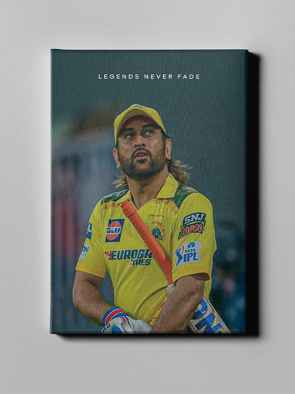 Legend Never Fade - Ms Dhoni